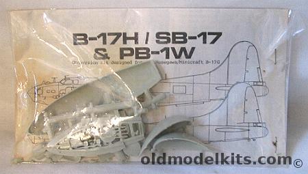 299 Models 1/72 B-17H / SB-17 & PB-1W Conversion Kit, 017-1 plastic model kit